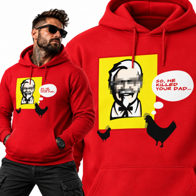 BLUZA Z KAPTUREM CHICKEN DEAD